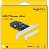 DLC DeLOCK 90498 sąsajos plokštė / adapteris Vidinis SATA