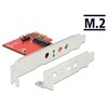 Delock PCI Express Karte > 1 x intern M.2 Key E - Low Profile Formfaktor