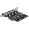 Delock PCI Express x1 Karte zu 4 x extern USB Typ-A Buchse USB 5 Gbps
