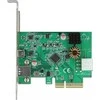 Delock PCI Express x4 Card to 1 x external USB Type-C™ female with PD function + 1 x external USB Type-A female SuperSpeed USB 10 Gbps (USB 3.2 Gen 2)