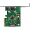 Delock PCI Express x4 kortelė su 2 x išorine USB 3.1 Gen 2 Type-A motele