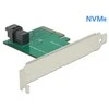 Delock 90437 – PCIe – Žemo profilio – PCIe 4.0 – 5 – 50 °C – –25 – 70 °C – 15 – 90 %