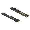 Delock M.2 M rakto plėtinys NVMe išplėtimo kortelė 20 cm (64136)