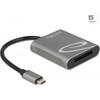 Delock USB Type-C™ kortelių skaitytuvas, skirtas XQD 2.0 atminties kortelėms