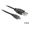 DELOCK USB duomenų ir maitinimo kabelis su LED indikacija