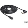 DeLOCK USB2.0 A 90 °> Micro-B 5m