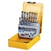Grąžtas Grąžtų komplektas metalui DeWalt HSS-G; 1-10 mm; 19 vnt.