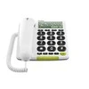 Doro PhoneEasy 312cs telefonas su dideliu mygtuku, baltas