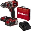 Smūginis Akumuliatorinis  Einhell TE-CD 18/50 Li-i BL 1800 RPM 2.35 kg Juodas, Raudona