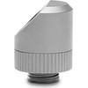 Ek Water Blocks Ek Vanduo Blocks EK Vanduo Blocks EK-Quantum Torque Angle 45 Degrees G1/4 inch Female to G1/4 inch Male – Rotatable, Satin Titanium