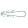 Fischer Fischer kabelio kilpa Steckfix SF plus LS 3/13, spaustukas (lengvas pilkas, 100 vnt.)