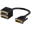 Kabelis Goobay DVI-D - DVI-D x2 20m juoda (68740)