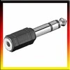 Wentronic Adapterio garso lizdas 3,5 mm – 6,35 mm lizdas, 2 kanalų „Goobay“.