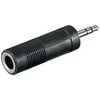 Adapterio garso lizdas 6,35 mm – 3,5 mm 2 kanalų „Goobay“ lizdas