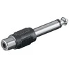 Adapteris audio gn. RCA - lizdas 6,35 mm MONO Goobay
