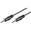 Kabelis Goobay Jack 3.5mm - Jack 3.5mm 1.5m juoda (51659)