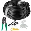 Goobay | CAT 6 lauko tinklo kabelis, S/FTP (PiMF) | 57197 | Juodas