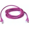 „Goobay Wentronic“ goobay – Patch kabelis – RJ-45 (M) iki RJ-45 (M) – 1,0 m – SFTP, PiMF – Cat.7 RohCable – be halogenų, formos, be Haken – rausvai raudonas (91587)