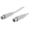 Kabelis Goobay Antenowy 10m balta (11514)