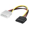 Wentronic Goobay „Molex“ – SATA kabelis, 0,15 m, daugiaspalvis (50674)