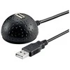 USB kabelis Goobay USB-A - USB-A 1,5 m Juodas (68913)