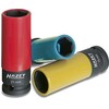 Hazet smūginių galvučių rinkinys ratams, 1/2 col., 17–21 mm, 903SPC/3