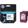 Hewlett Packard (HP) HP 302 trispalvė rašalo kasetė, 165 puslapiai, skirta HP Officejet 3830,3834,4650, Deskjet 2130,3630,1010, Envy 4520
