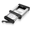 ICYBOX IB-129SSK-B Icy Box mobilus stovas skirtas 3.5/2.5 SATA/SAS HDD, Juodas