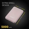 5000 mAh USB nešiojamas akumuliatorius INTENSO (rožinis)