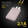 5000 mAh USB nešiojamas akumuliatorius INTENSO (rožinis)