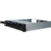 Serveris Inter-Tech IPC 2U-2404L SATA, Server-case - juodas, 2 Hheneinheiten