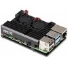 Korpusas mini kompiuteriui Raspberry Pi 4B su radiatoriumi JOY-IT