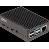 Raspberry Pi 4 B aliuminio korpusas su aušinimo briaunomis