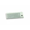 Klaviatūra CHERRY G84-4400 Compact ML jungikliai, integr. Trackball, US-išdėstymas, hellgrau