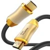 Lindy HDMI 2.0 High Speed M/M 2m auksinė antgaliai juoda