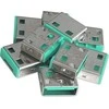 USB Priedas - LINDY USB Type A Prievadų Blokatoriai, 10 vnt., Žali