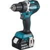 Makita DDF484RTJ Akumuliatorinis gręžtuvas, 18 V, 2x 5,0 Ah Li-ion, 54/36 Nm, 1,6kg, LED, MAKPACK