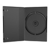 MediaRange BOX13-M, DVD dėklas, 1 diskai, Juoda, Plastikas, 120 mm, RoHS