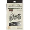 Metal Earth Metalinis 3D konstruktorius "Kawasaki Ninja Žalias" Iconx serija
