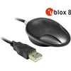 IMTUVAS GPS NAVILOCK NL-8012U USB-A U-BLOX 8 UBX-M8030-KT IPX6 MULTI GNSS NA KABLU 4.5M