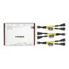 Noctua NA-SYC1 chromax.yellow Y skirstytuvo kabelių rinkinys ventiliatoriams – geltonas