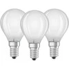 LED lempa Osram P40, 4W, E14, 2700K, 470lm, 3 vnt.
