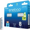 Panasonic eneloop įkraunama baterija AA 2000 8bp