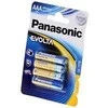 Panasonic Evolta AAA LR03 Baterijos Alkaline Elementai 4vnt