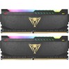RAM PATRIOT Viper Steel RGB DDR4 32GB 2x16GB 3200MHz su Juodas Heathshield Dual Kit
