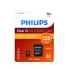 Atminties kortelė „Philips Micro SDXC“ kortelė 128 GB, 10 klasės UHS-I U1, įskaitant. Adapteris