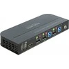 Delock DisplayPort 1.4 KVM Switch 8K 30 Hz su USB 3.0 ir garsu