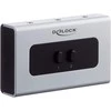 Delock Switch 2 prievadų 3,5 mm rankinis dvikryptis lizdas
