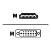 Sharkoon Adapterkabel HDMI > DVI-D (juodas, 5 Meter, Dual Link, 24+1)