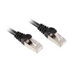 Sharkoon Patchkabel RJ45 Cat.6 SFTP (juodas, 1,5 Meter)